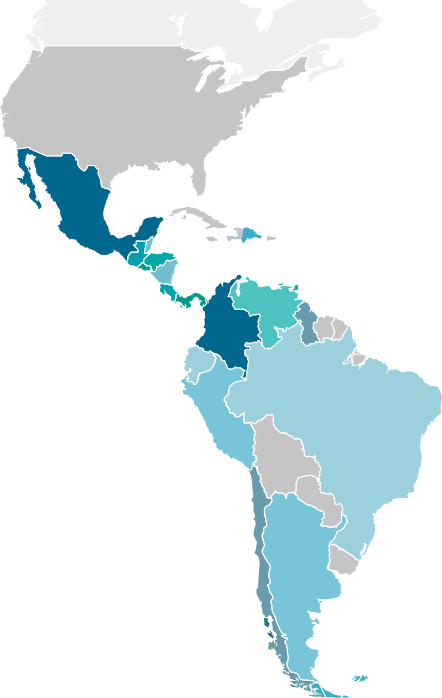Cobertura en América Latina